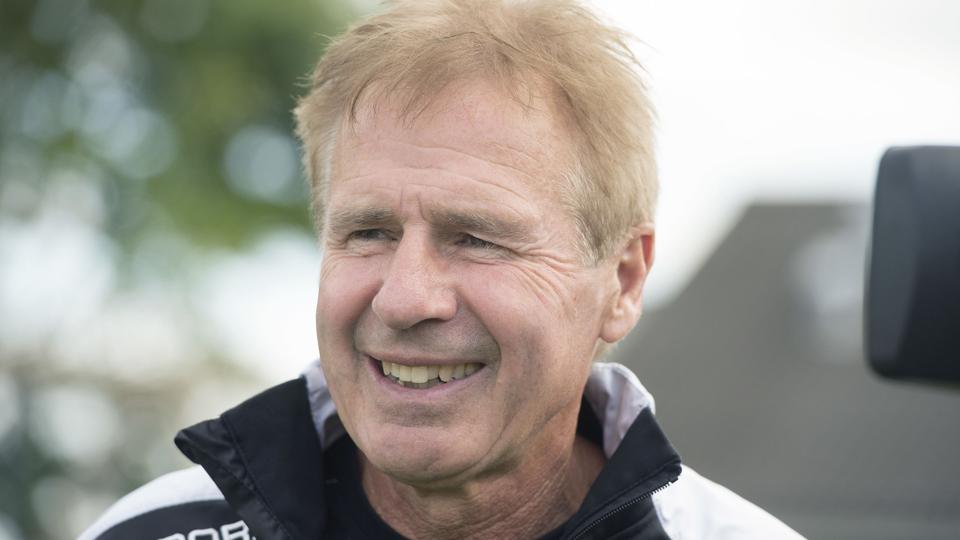 Ove Christensen har været meget glad for det han har set fra Edin Murga, selvom Murga kostede et mål i kampen mod Thisted. Arkivfoto: Grete Dahl
