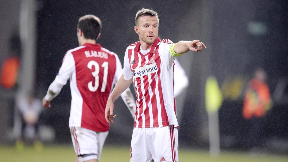 - Hvis ikke det er umuligt, så er det i hvert fald tæt på, siger Rasmus Würtz om at score tre udebanemål. Foto: Lars Pauli <i>Lars Pauli</i>