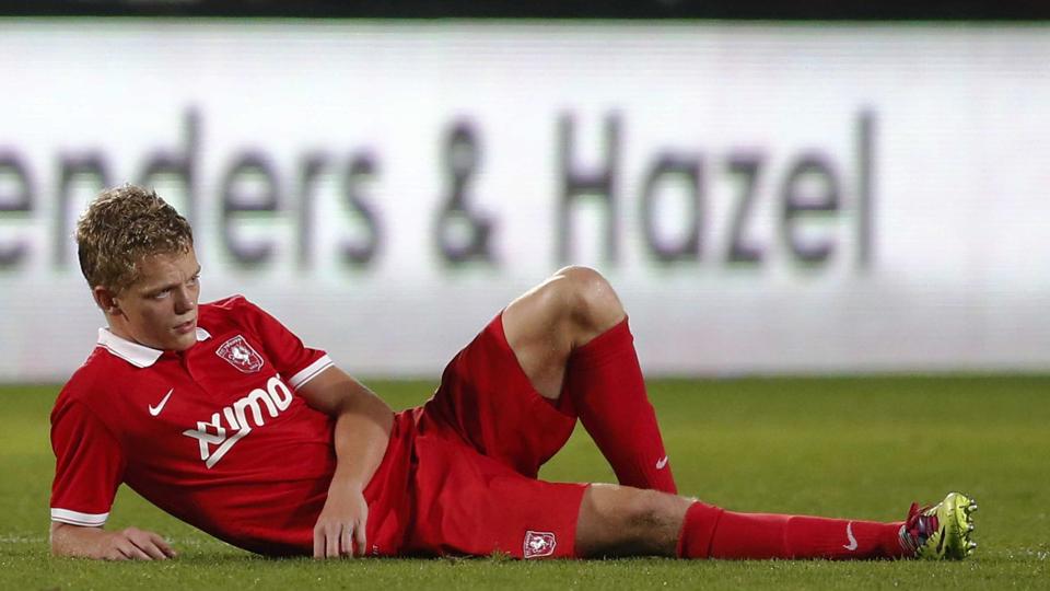 Kasper Kusk er sat ud af spillet i forhold til Twentes førstehold. Foto: Stanley Gontha/Scanpix <i>Scanpix Denmark</i>