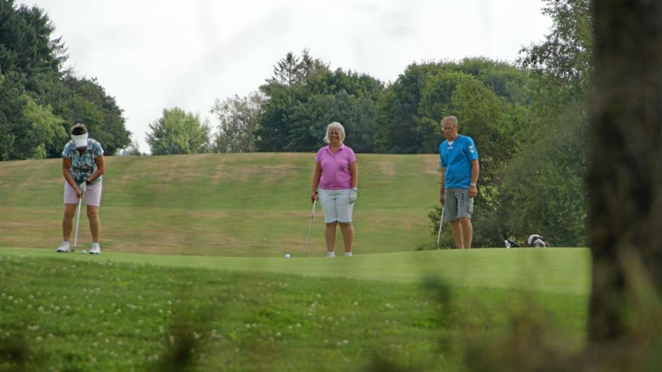 I alt 114 spillere deltog i dette års Jættegolf i Skørping. ?Privatfoto