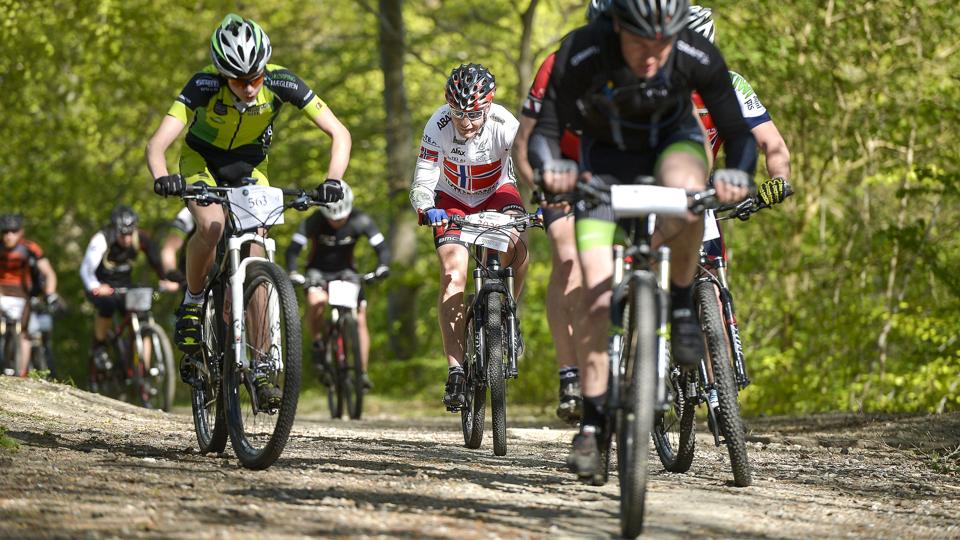 Det er populært at køre MTB og derfor kommer der nu en teknisk bane, man kan øve sig på. Arkivfoto: Claus Søndberg <i>Pressefotograf Claus Søndberg</i>