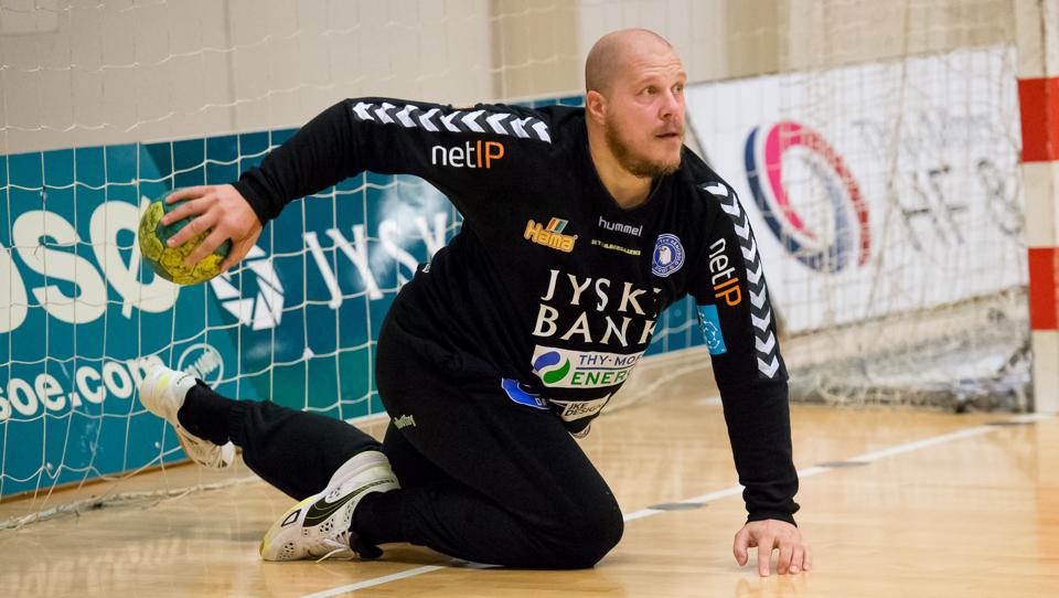 Dane Sijan startede godt i målet, men med tiden blev kæmpen mere usynlig. Arkivfoto: Bo Lehm