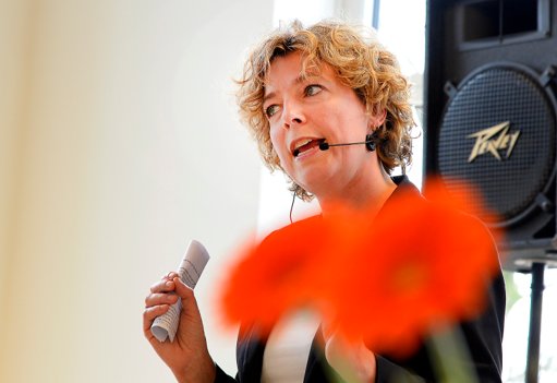 Tidligere minister Christine Antorini er nyt medlem bestyrelsen og siger til AAU, at hun ser universitets tilgang til undervisning, den problembaserede læring og det tætte samarbejde med erhvervslivet som en tilgang, der ligger helt i forlængelse af det syn på uddannelse og forskning, hun har arbejdet for i de mange år. <i>@ Peter Mørk</i>