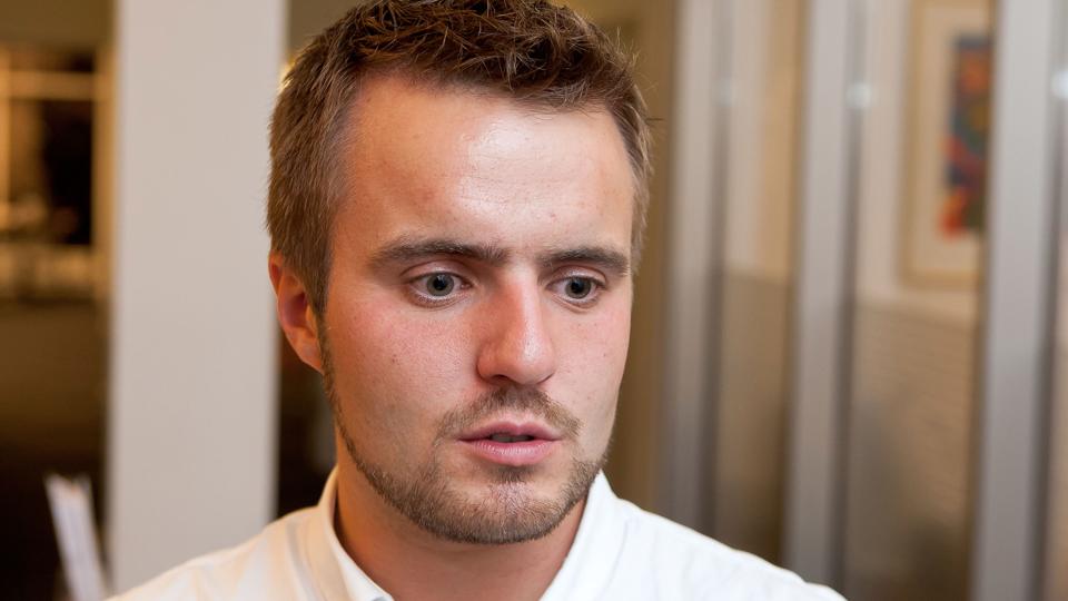 Simon Kollerup. Arkivfoto