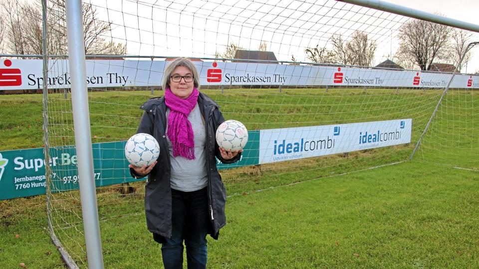 Merete Gregersen ny formand for Hurup IF. Foto: Hans B. Henriksen