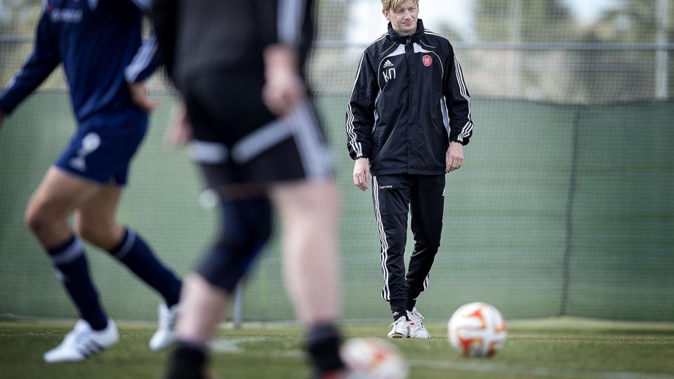 Sportsdirektør Allan Gaarde har indsnævret feltet af træneremner til fire. Foto: Lars Pauli <i>Lars Pauli</i>