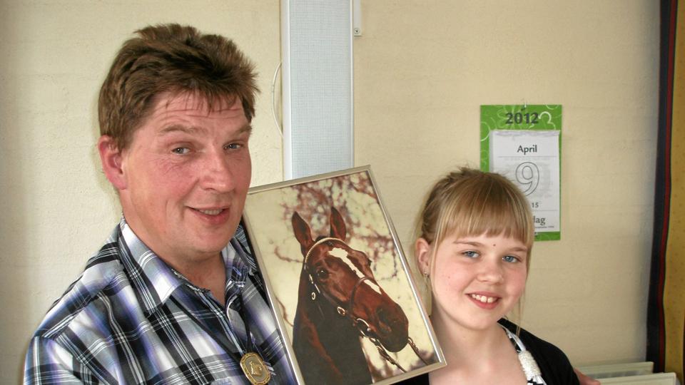 Det var Kaj Rasmussens ældste datter Sofie på 12 år, der tilmeldte farmand til X Factor. Arkivfoto