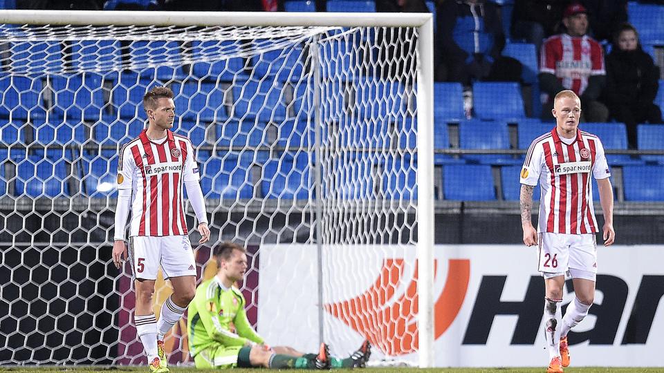 Nicolai Larsen måtte se sig passere tre gange torsdag aften. Foto: Lars Pauli <i>Lars Pauli</i>