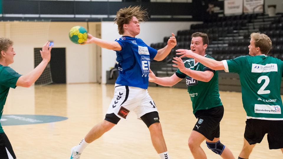 Peter Overgaard er en af fire unge spillere, som Mors-Thy har lavet aftale med. Arkivfoto: Bo Lehm