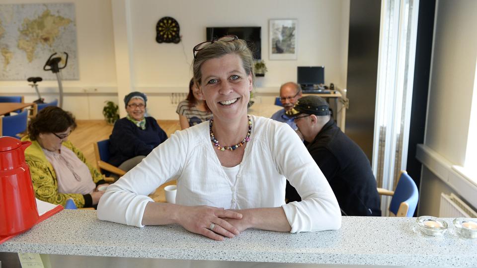 Daglig leder Lene Rysgaard Larsen håber 24. februar at møde mennesker, der gerne vil gøre en frivillig indsats for Det Blå Værested i Arden. Arkivfoto <i>Michael Bygballe</i>