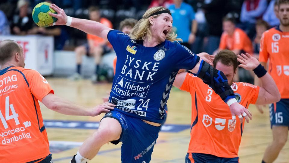 Der bliver kog på Thy Hallen, når Mors-Thy lørdag møder GOG. Arkivfoto: Bo Lehm