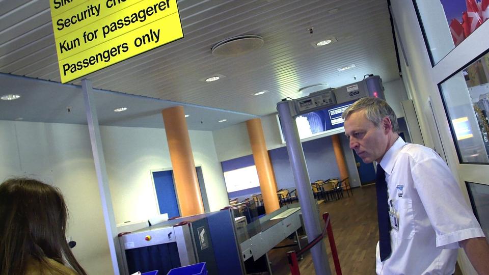 Lufthavnene vil have færre tjek af passagererne. Arkivfoto
