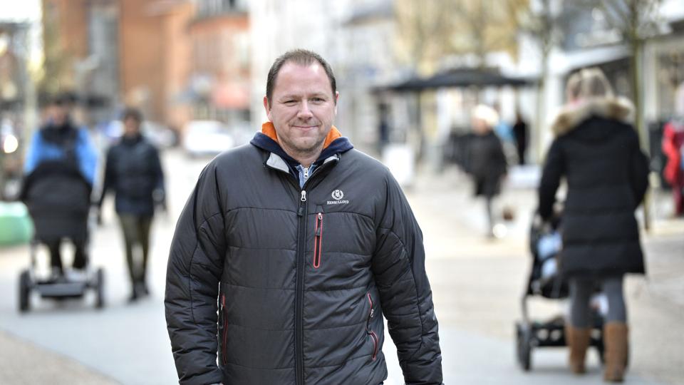 Formand Allan Sørensen konstaterede i sin beretning, at dem der har størst vækstrater, er dem, der nytænker. Arkivfoto: Bent Bach