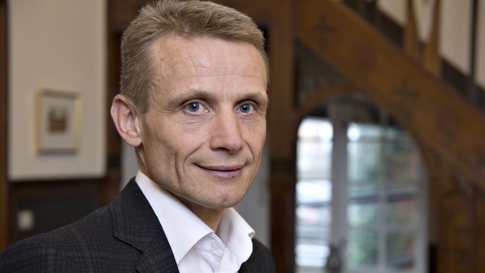 Claus Andersen kan melde om fremgang i 2014, men landbrugskunder belaster resultatet. Arkivfoto: Hans Ravn <i>Hans Ravn</i>