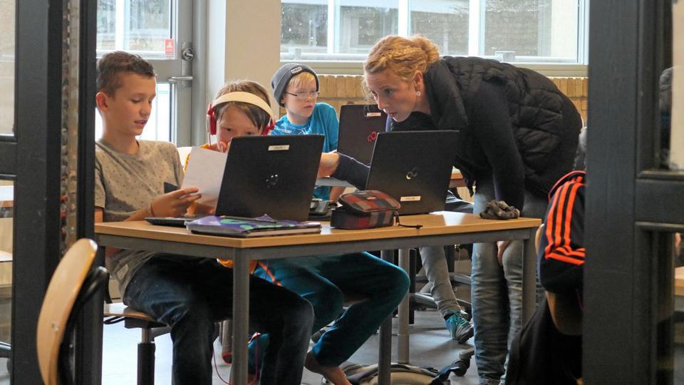 Morsø Kommune kommer ind på en tredjeplads blandt de nordjyske kommuner, når det gælder udgifter til elever i folkeskolen. Arkivfoto: Helle Mogensen