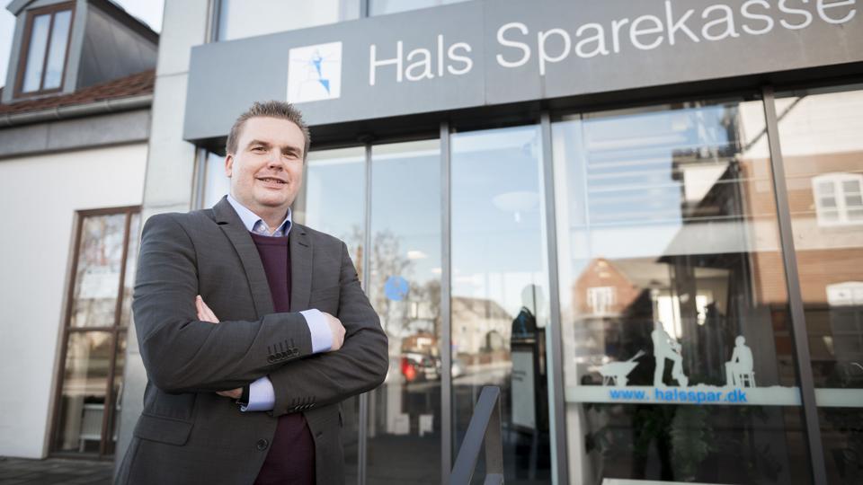 - Vi skal have øget vores udlån for at få indtjeningen i vejret, siger Bo Bojer. Foto: Nicolas Cho Meier