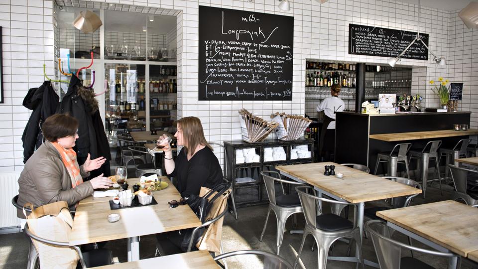 En Bistro V åbner i Aalborg til oktober. Her et kig ind i Bistro V i Hjørring. Arkivfoto: Hans Ravn <i>Hans Ravn</i>