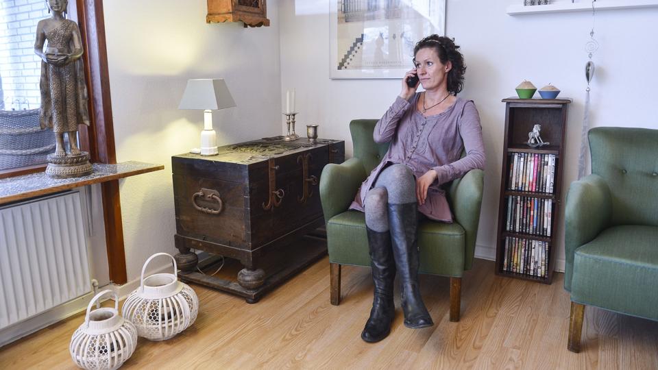 Susanne Daugaard Thomsen har meldt sin datter ud af sfo’en, men skal alligevel betale. Foto: Claus Søndberg