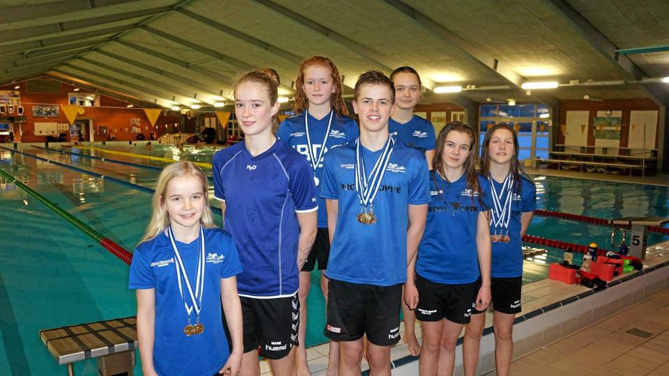 Bsk08 var bl.a. repræsenteret af følgende svømmere til regionsmesterskaberne i Hjallerup: Kristine Vestergaard, Marie Mygdam, Anders Vestergaard, Amalije Kristensen, Ida Rom Weikert, Emma Viborg Larsen og Anne Bøjstrup Bertelsen. Privatfoto