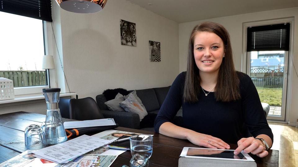 30. april åbner Dea Poulsen dørene til en social indsamlingsdag i Stensbohallen i Suldrup, hvor man ved at deltage i de forskellige aktiviteter er med til at bidrage til hendes Knæk Cancer-indsamling. Foto: Jesper Thomasen