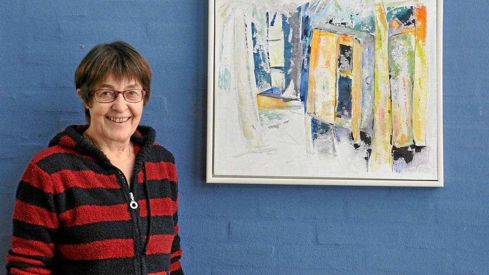 Elin Johansen finder mange af motiverne til sine billeder på rejser i udlandet. Dette er fra en travetur i Nepal. Foto: Ole Torp <i>Ole Torp</i>