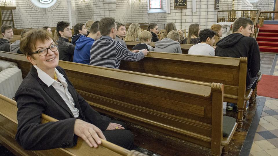 Inger Røgild kan med stor glæde se tilbage på sit virke som skole-kirkekonsulent.