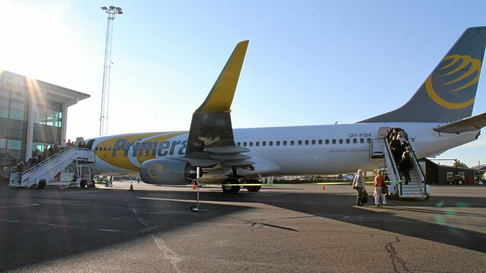 Chartertrafikken fortsætter med at stige i Aalborg Lufthavn.Foto: Aalborg Lufthavn