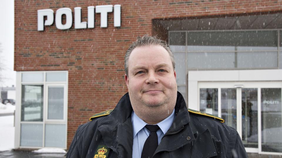 Søren Pejtersen er konstitueret stationsleder i Hjørring. Foto: Kurt Bering
