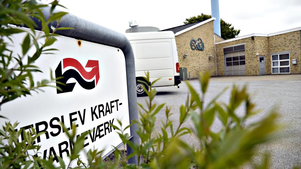 Jerslev Varmeværk. Arkivfoto <i>Kurt Bering</i>