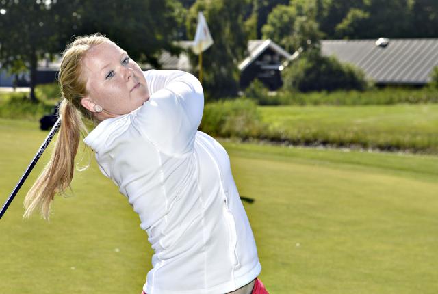 Puk Lyng Thomsen fra Frederikshavn Golf Klub er udtaget til det danske kvindelandshold.Arkivfoto: Bent Bach