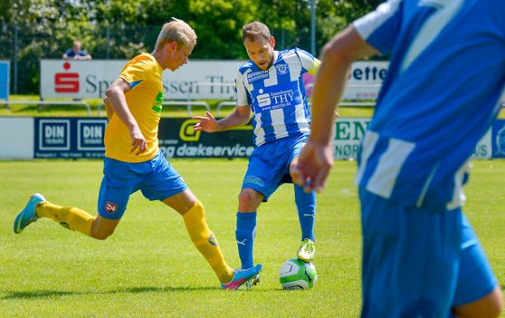 Daniel Kristensen spillede i Thisted FC fra 2006 til 2014. <i>Arkivfoto: Peter Mørk</i>