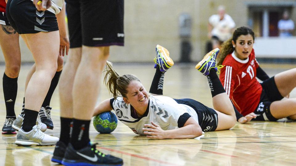 Elitehåndbold Aalborg fik klø i Hadsten. Arkivfoto: Michael Koch <i>Michael Koch</i>