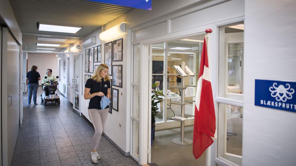 Det tager tid at etablere sig i branchen for privat pleje og service. Efter fire år har Blæksprutten fortsat ikke overskud. Arkivfoto: Hans Ravn <i>Hans Ravn NORDJYSKE Medier</i>