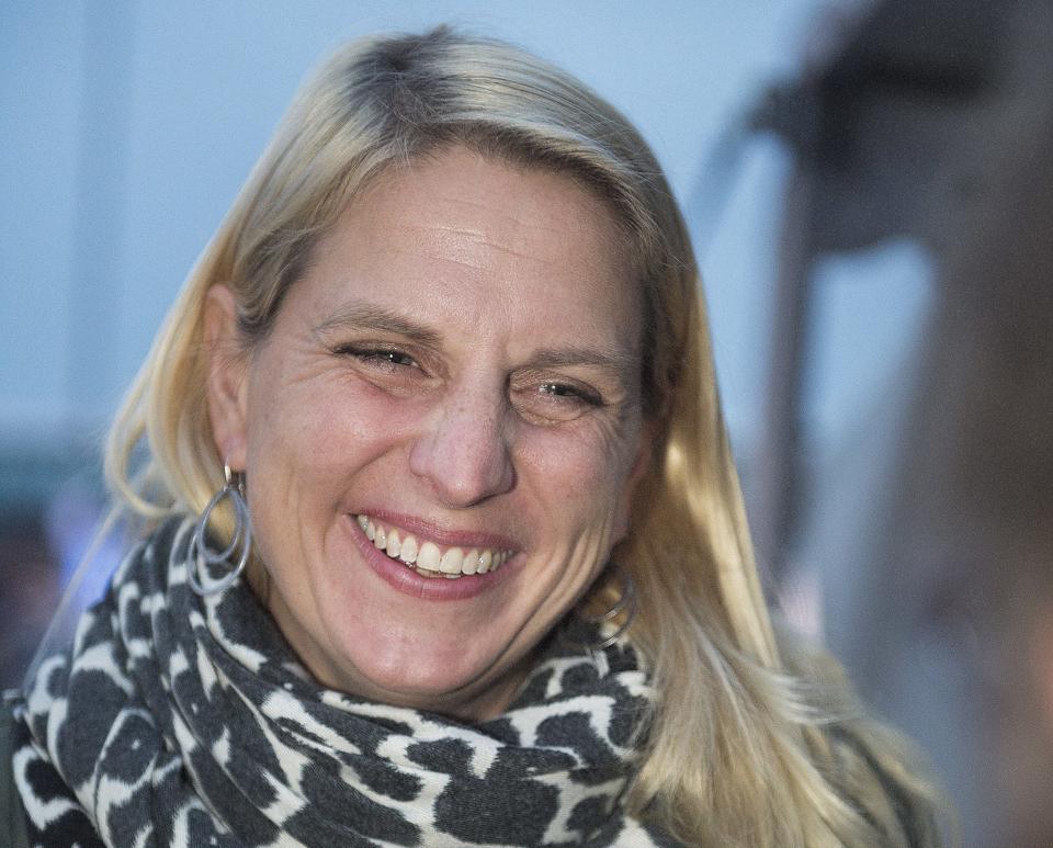 Fiktionschef Katrine Vogelsang fra TV2 var i Frederikshavn på premiereaften 21. september, og hun er utrolig glad for de tilbagemeldinger Norskov har fået. Arkivfoto: Hans Ravn