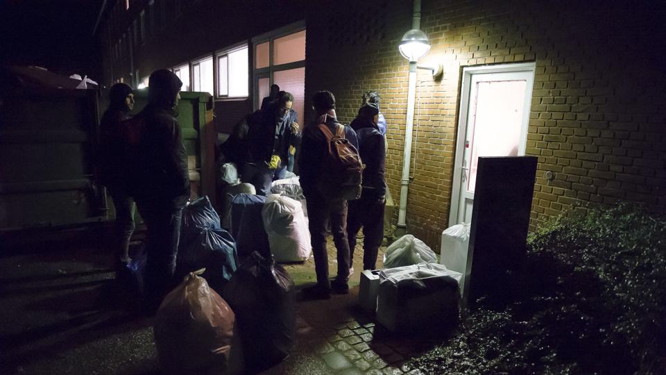 Det første hold asylansøgere er ankommet til Mors. Onsdag 25. november er der borgermøde i Nykøbing Hallen om det nye asylcenter.Arkivfoto: Bo Lehm <i>Bo Lehm</i>