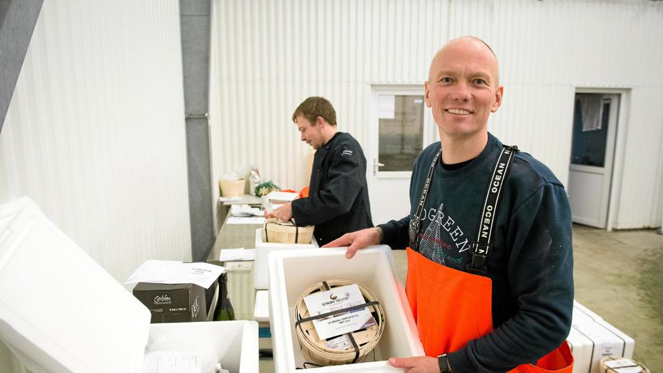 Svend Bonde driver Glyngøre Shellfish, som fremover må bruge Nøglehulsmærket. Arkivfoto: Bo Lehm