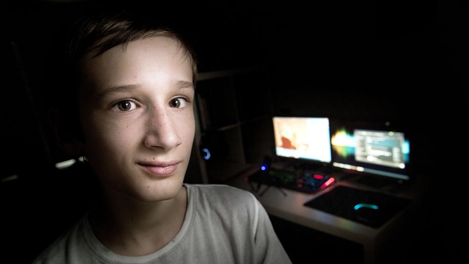 Niels Pasgaard Lyng har selv lavet videoer på ungdomsværelset, siden har var 11 år gammel.