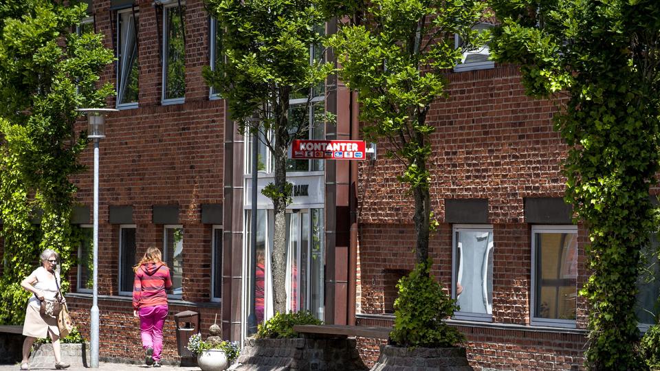 Finanstilsynet har stadig banken i Mariager kikkerten. Arkivfoto: Torben Hansen <i>Foto: Torben Hansen</i>