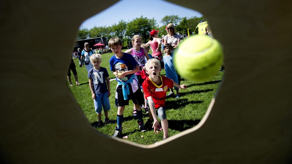 Fra et af de tidligere syv år med aktiviteter ved Rosendalskolen. Arkivfoto: Henrik Bo <i>Foto: Henrik Bo</i>
