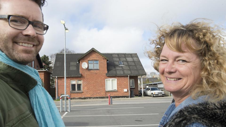 En byvandring tidligere på året har blandt andet givet ideer til planen. Arkivfoto: Grete Dahl <i>Grete Dahl</i>