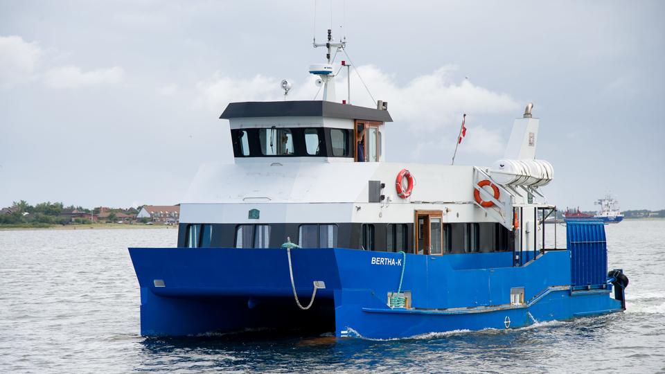 Skibet Bertha K står for al den sommersejlads, som Morsø Turistbureau tilbyder næste år. Arkivfoto: Bo Lehm