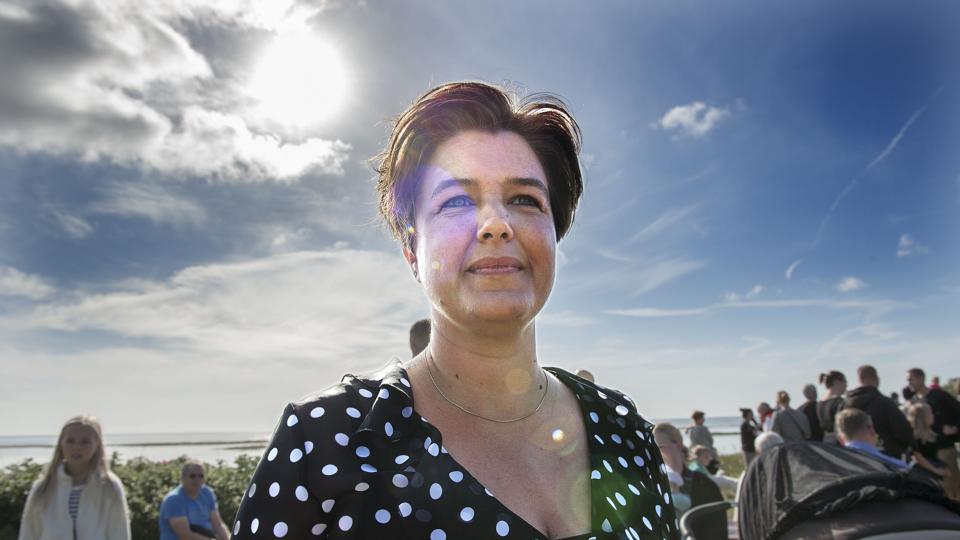 Trine Søndergaard Pedersen ses her ved SommerSummarum, som det lykkedes hende at få til Øster Hurup i juli.
Foto: Thomas Vinther <i>Thomas Vinther</i>