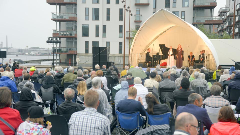Opera i det fri ved Musikkens hus
Foto: Kurt Bering <i>Kurt Bering</i>