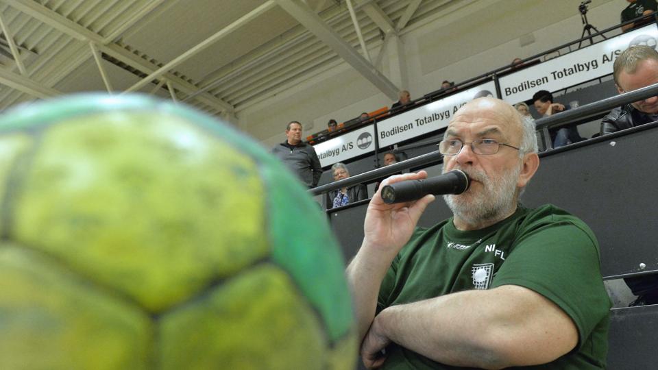 Knud Jensen tog afsked med Mors-Thy med et arrangement, der giver klubben en god sum penge i kassen. Foto: Ole Iversen