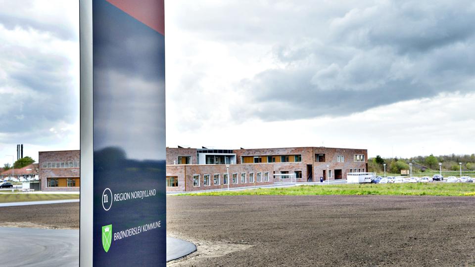 Sundhedshuset i Brønderslev indvies officielt fredag 22. maj klokken 14. Foto: Bent Bach
