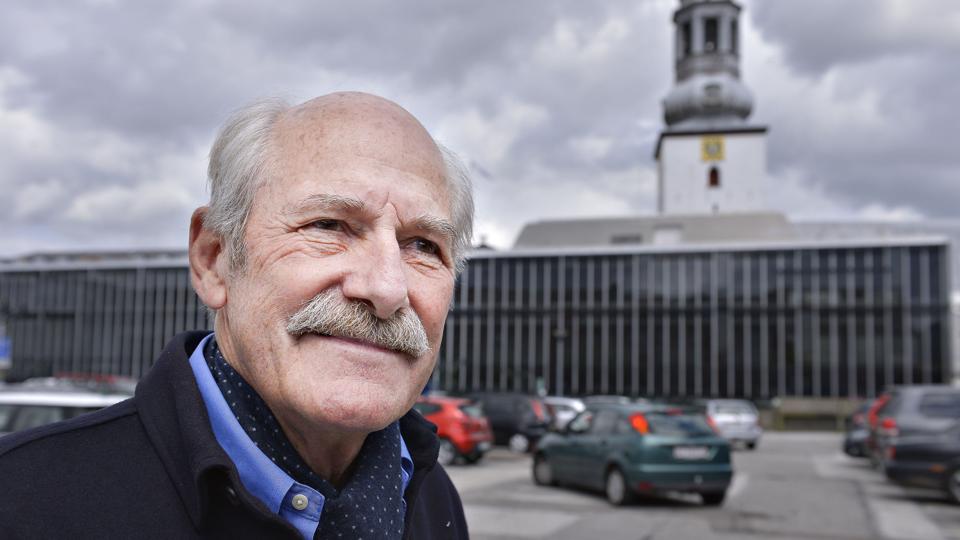 Arkitekt Christian Lomborg kritiserer kommunens planer med Budolfi Plads - men rådmand svarer nu igen. Foto: Claus Søndberg