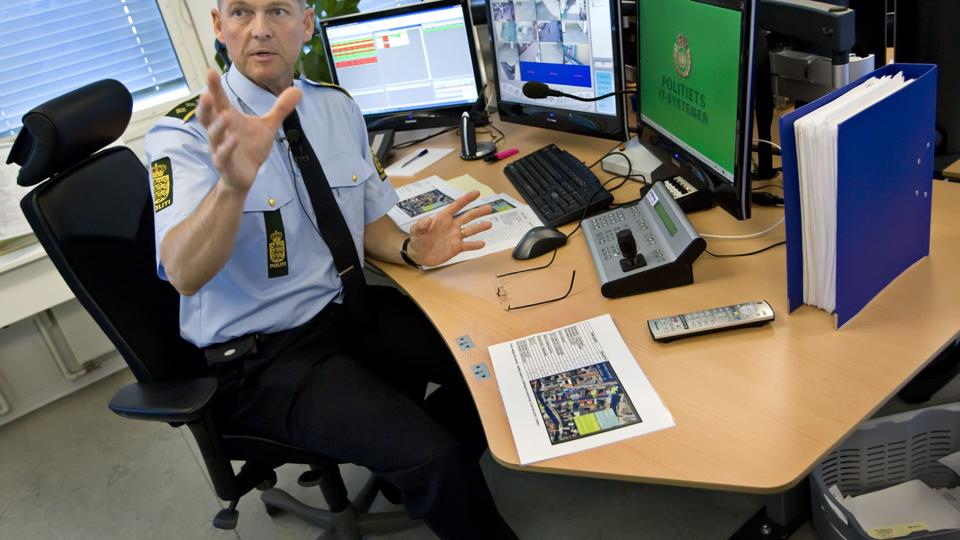 Søren Jensen fra Nordjyllands Politi: Krænkerne taler sig ind på børnene via nettet. Foto: Martin Damgård <i>Fotojournalist Martin DamgŒrd</i>
