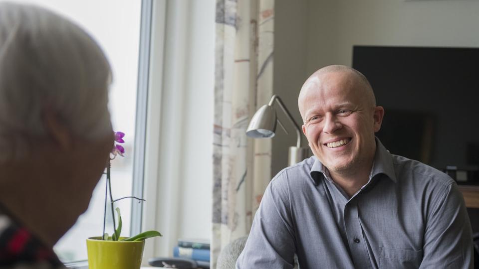 Afgående leder Christian Johnson. Foto: Nicolas Cho Meier <i>Nicolas Cho Meier - NORDJYSKE Medier</i>
