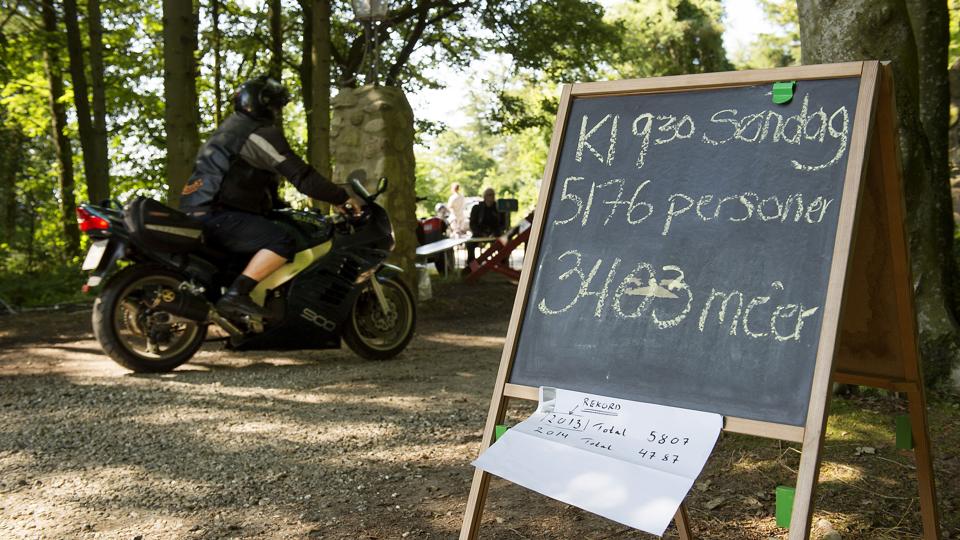 Thy Træf 2015 er slut. Oprydningen og nedpakning var i gang søndag formiddag på pladsen i Iruplund Foto: Peter Mørk <i>Foto: Peter Mørk</i>