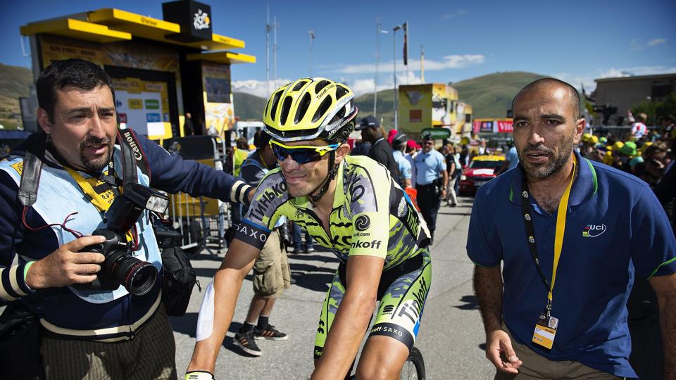 Alberto Contador får to stærke holdkammerater med til Aalborg.  Arkivfoto: Nils Meilvang/Scanpix <i>Scanpix Denmark</i>